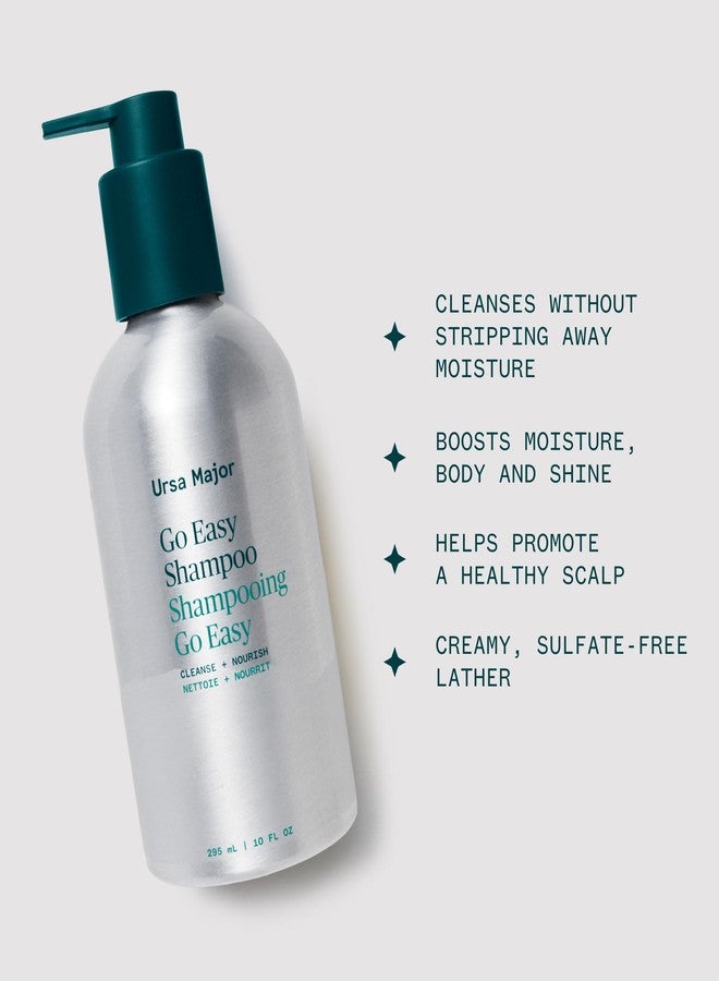 Ursa Major Go Easy Shampoo | Natural, Sulfate-Free, Vegan, Cruelty-Free, Non-toxic | Formulated for Men & Women and All Hair Types | 10 oz - Image 2